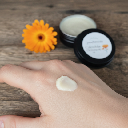 Calendula Ointment - Close-up Hand