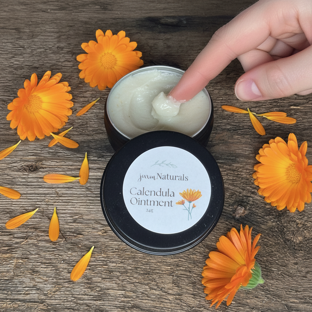 Calendula Ointment - Scooping