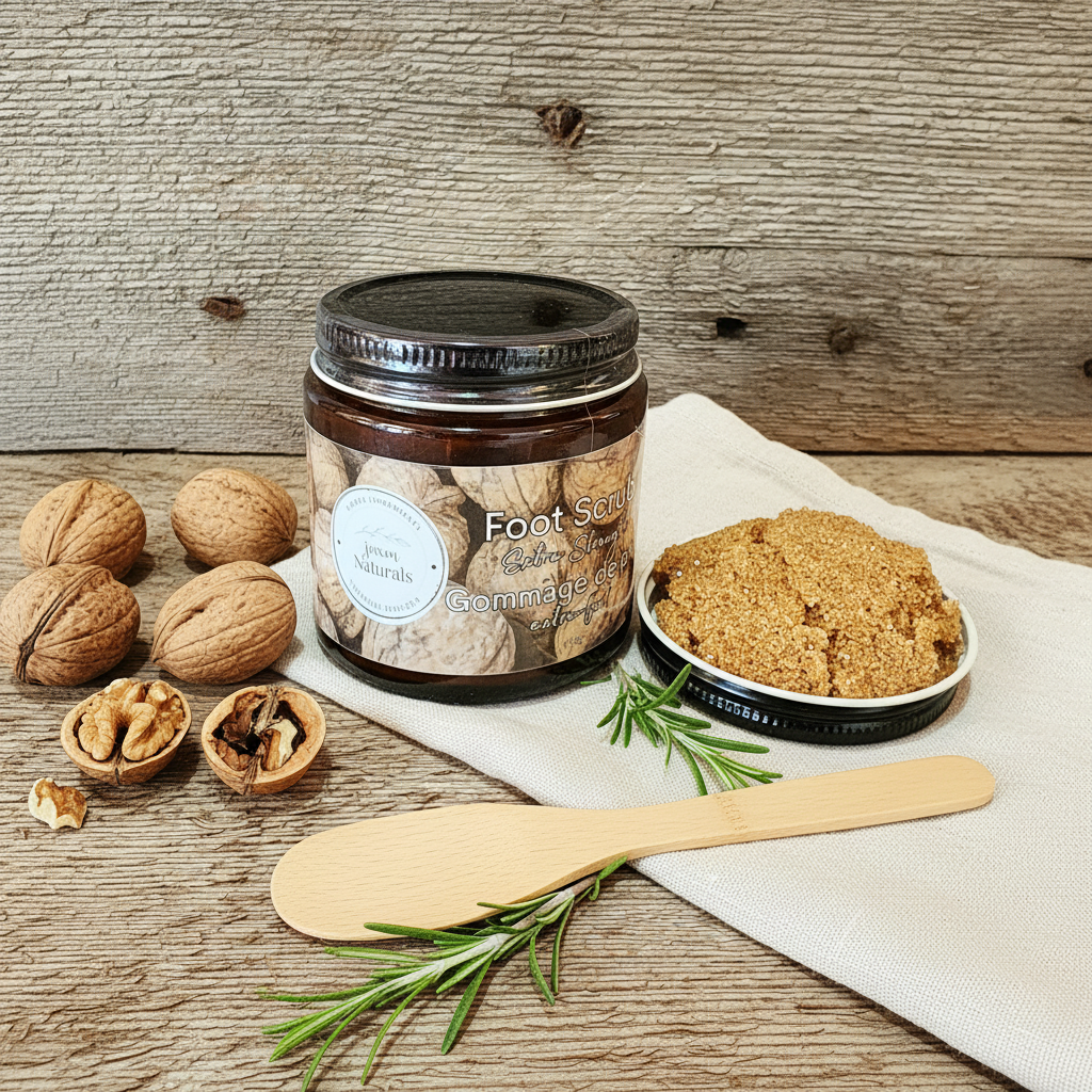 Foot Scrub - Walnuts & Rosemary