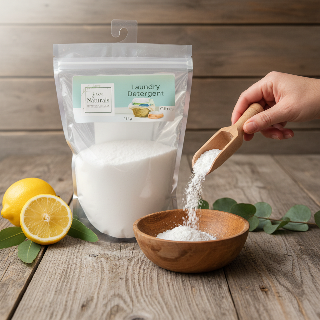 Laundry Detergent - Scooping